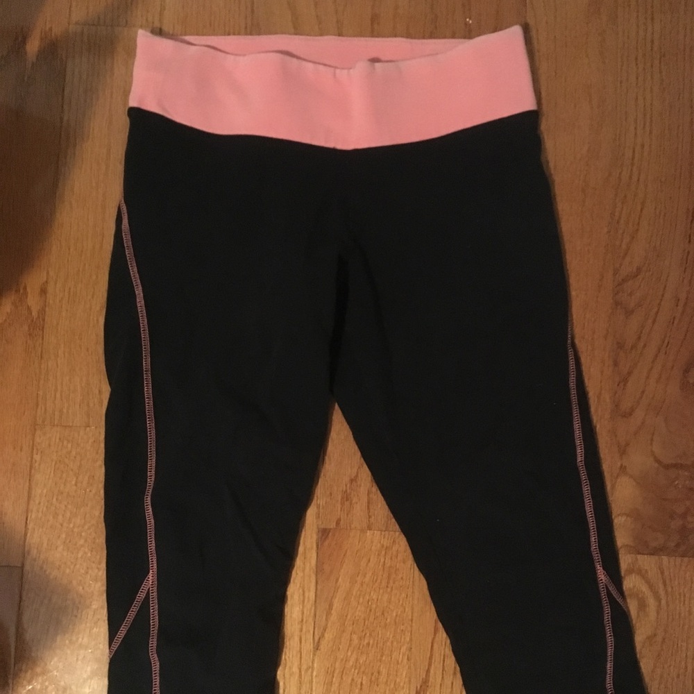 Pink by VS Workout Capris
